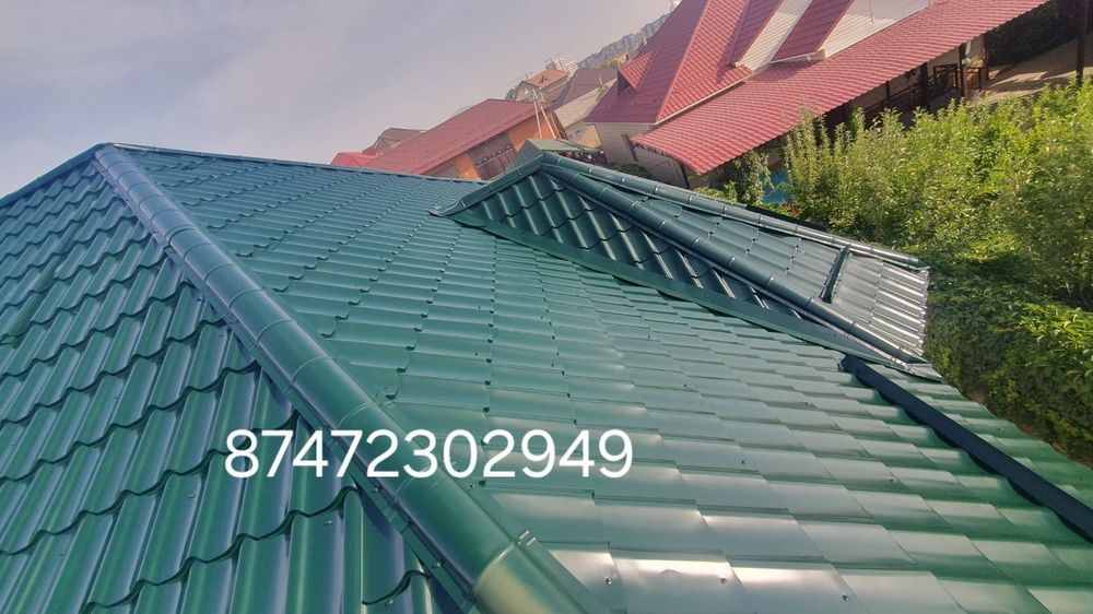 Покраска крыш быстро качественно