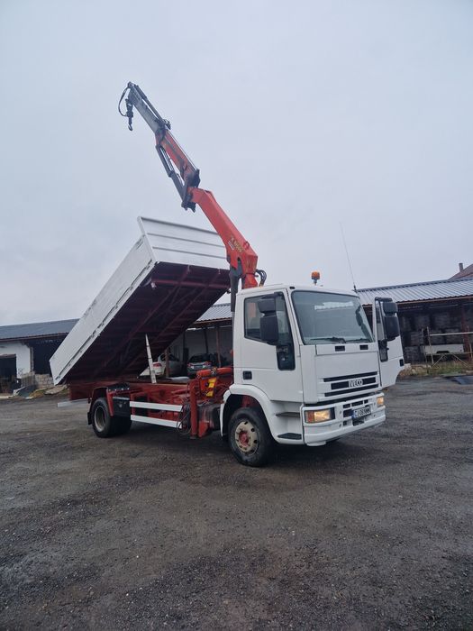 Iveco eurocargo cu macara