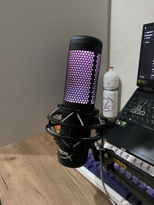 игровой микрофон HyperX Quadcast S