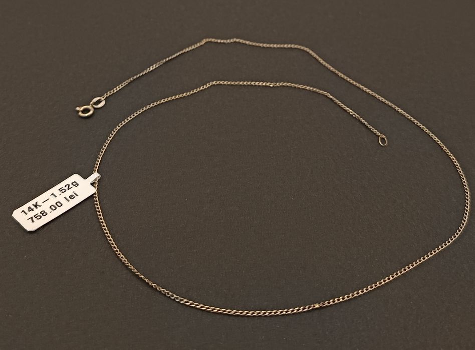Lanț unisex  Aur 14k 1,52 gr