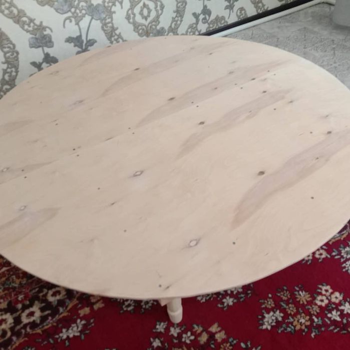 Жиналмалы дөңгелек үстел