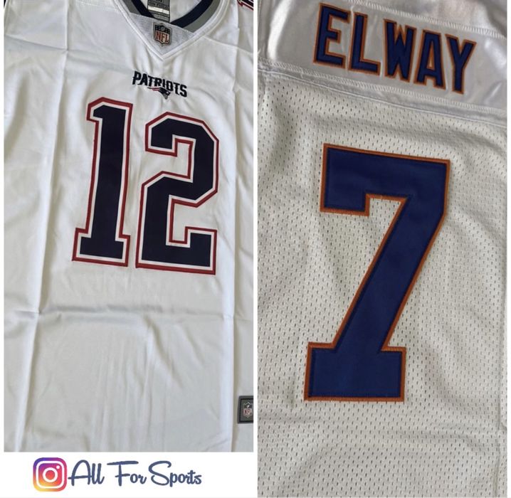 NFL jerseys / Patriots / Tom Brady / Broncos