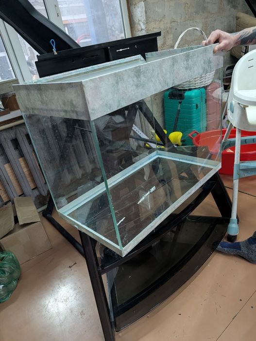 Аквариум стеклянный 60л
