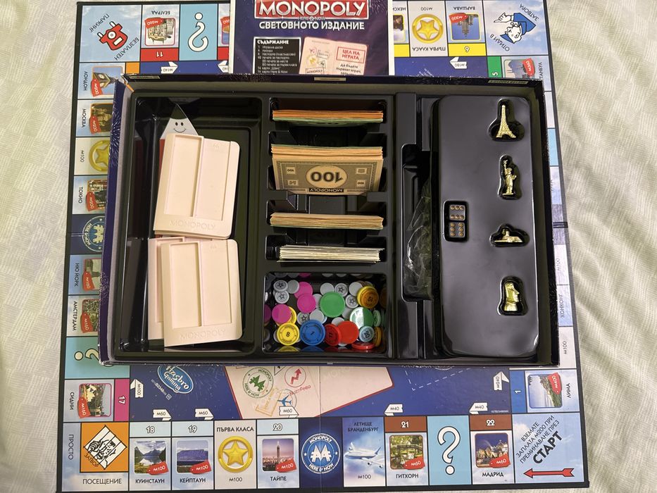 Игра МОНОПОЛИ ,,Световно издание”(лимитирана версия)