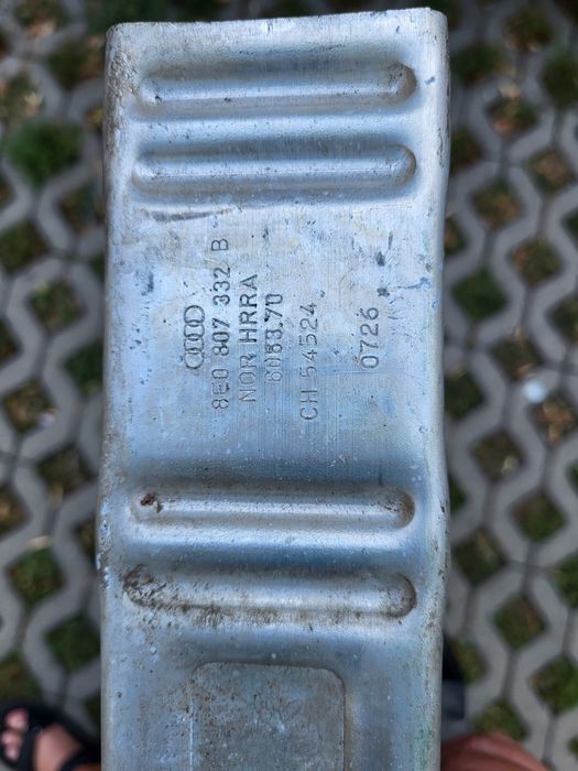 Armătură/ întăritură bară spate Audi A4 2000 - 2008 B6 B7