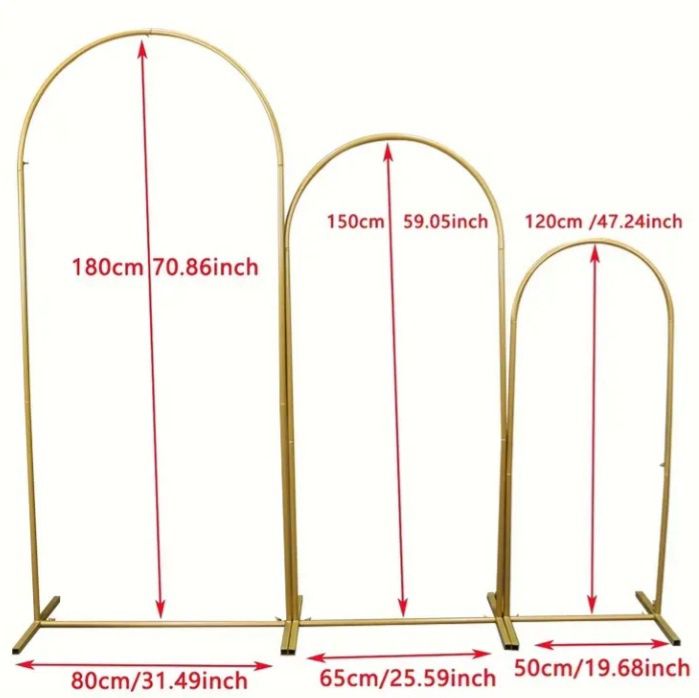 Set 3 arcăzi impecabile și ideale pentru orice eveniment!