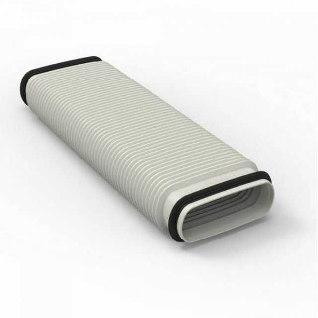 Воздуховод полужёсткий пластиковый антибактериальный и антистатический