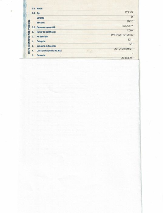 Volvo XC60 2011 - 2.0D 163CP