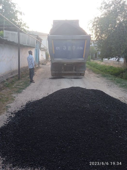 Asfalt ishlari asfaltgacha bulgan jarayonlar latok bardiyorlar xammasi