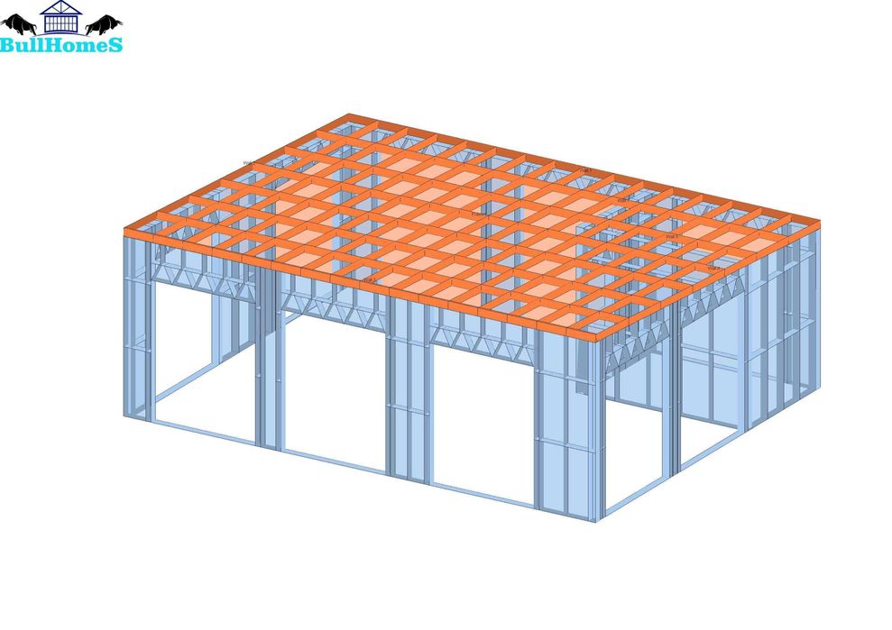 Къща,Преместваема къща,Сглобяеми къщи,Модулни,Жилищни-63м²