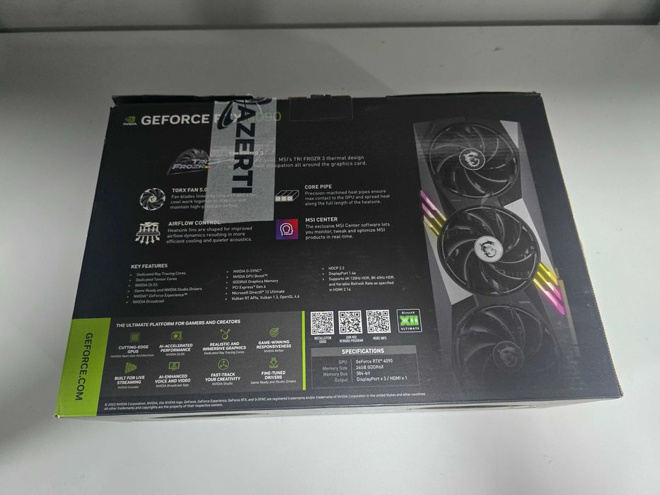 MSI GeForce RTX 4090 Gaming X Trio