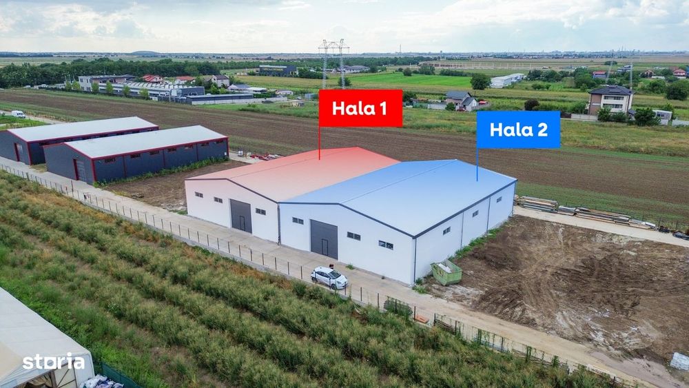 Halele industriale moderne de vânzare – Frumușani, Călărași