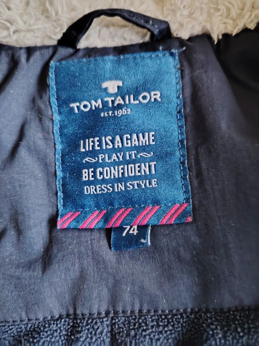 Бебешко / Детско яке на Tom Tailor + подарък панталон