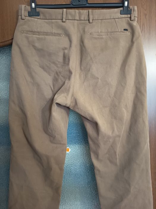 Massimo Dutti pantaloni Slim Fit din bumbac