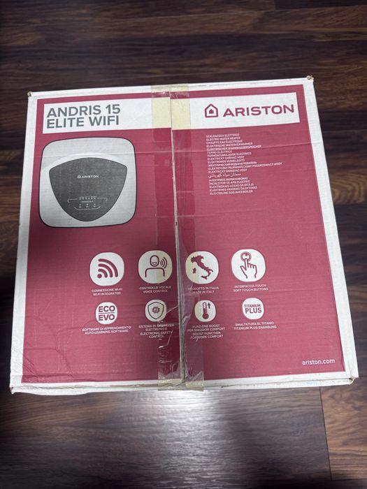 Boiler Electric Ariston - ANDRIS 15L  1200W ELITE WIFI
