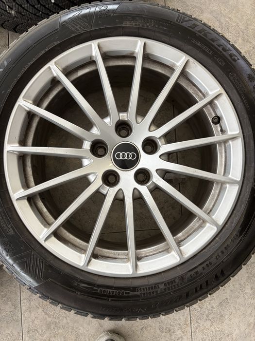 Оригинални джанти на Audi в комплект със зимни гуми