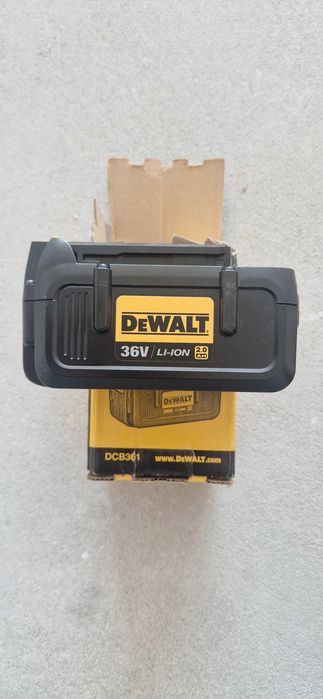 DeWalt DCB361 (36V / 2.0Ah Li-Ion) – Чисто нова оригинална батерия,Фабрична кутия - 2 броя