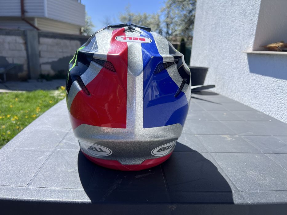 Кросова каска airoh aviator3,moto bell flex 9