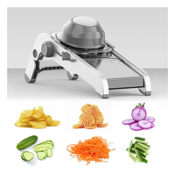 Слайсер, нерж. сталь, пластик, силикон