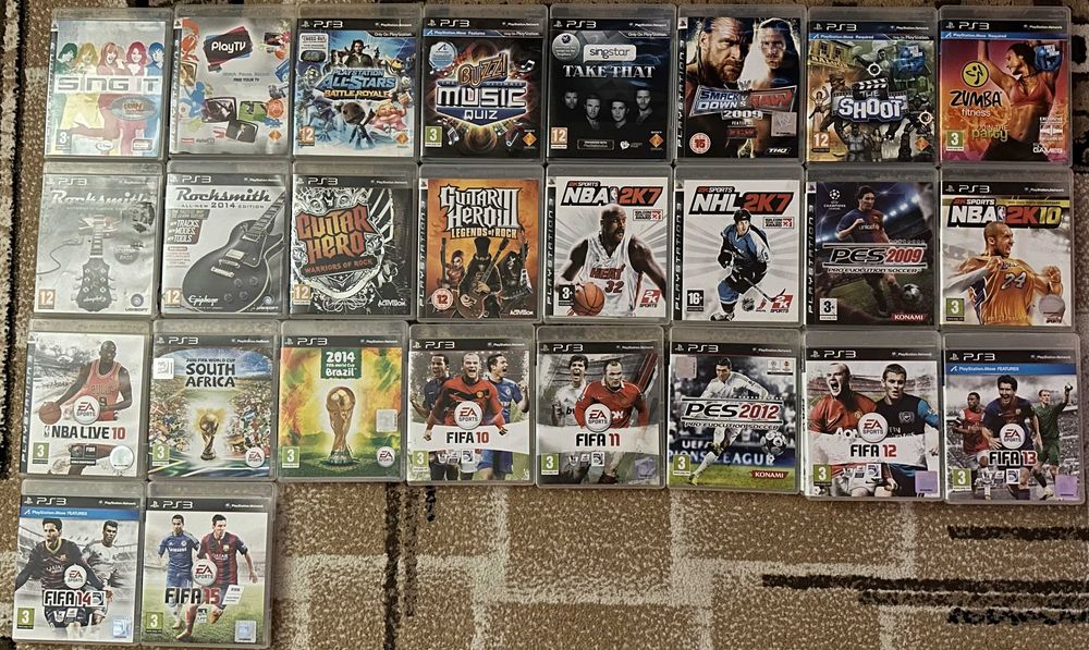 Lot Jocuri PS3 Playstation3 Playstation 3 Partea 1