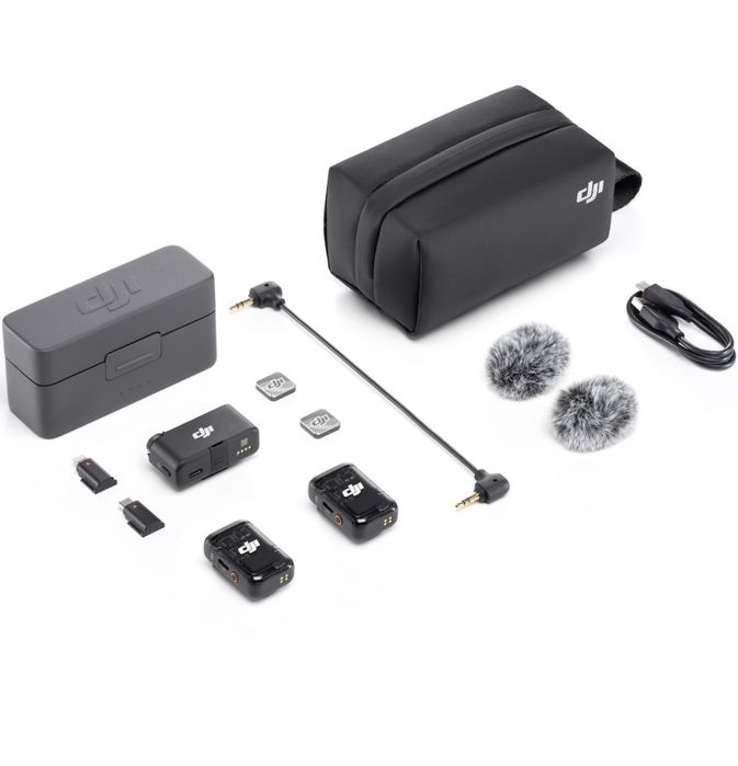 Kit microfon wireless 2 DJI (2TX+1RX)