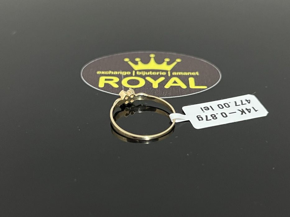 Bijuteria Royal CB : Inel dama aur 14k 0,87 grame