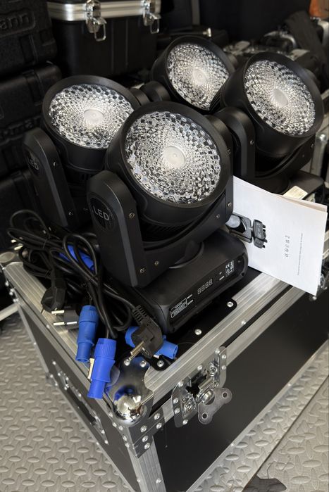 Прдавам Moving head Fieryzeal 150W RGBW   4 бр. Нови!