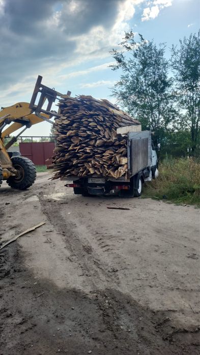 Дрова, горбыль не пиленный 3х метровый