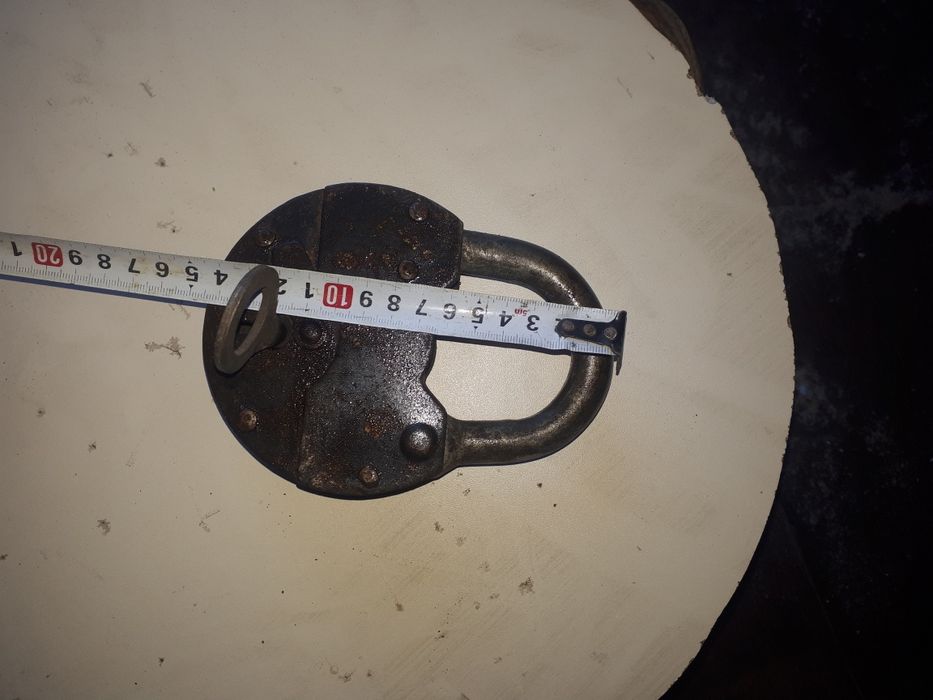 Замок амбарный чёр.цвета