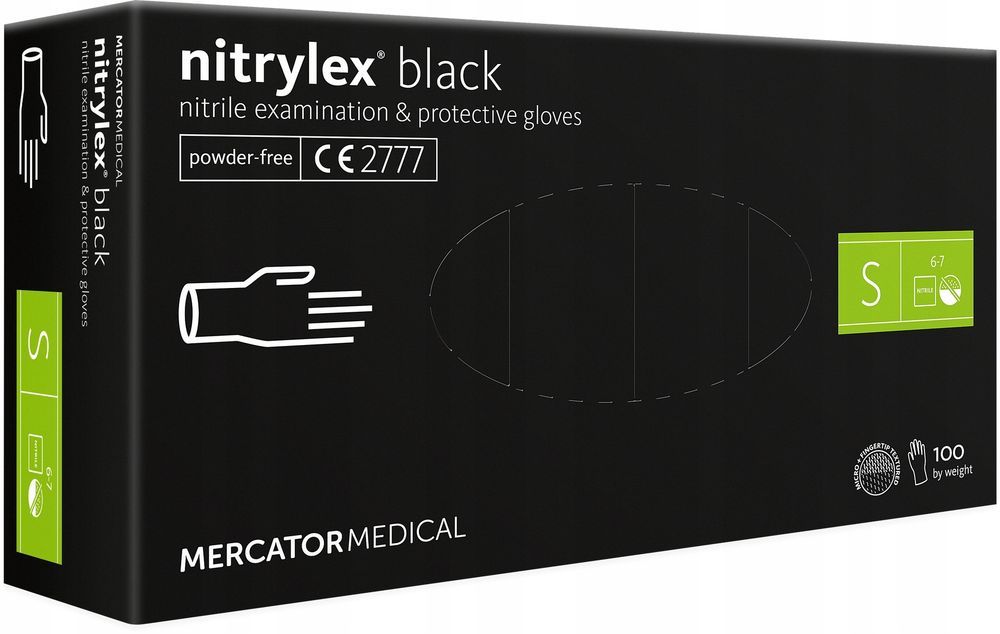 Set manusi Nitrylex Basic marime S, 100 pcs