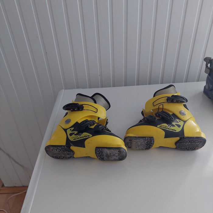 ski copii 100cm și bete 90cm