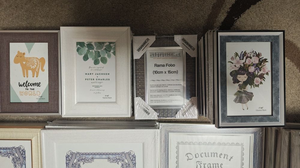 Rame foto modele și dimensiuni diferite