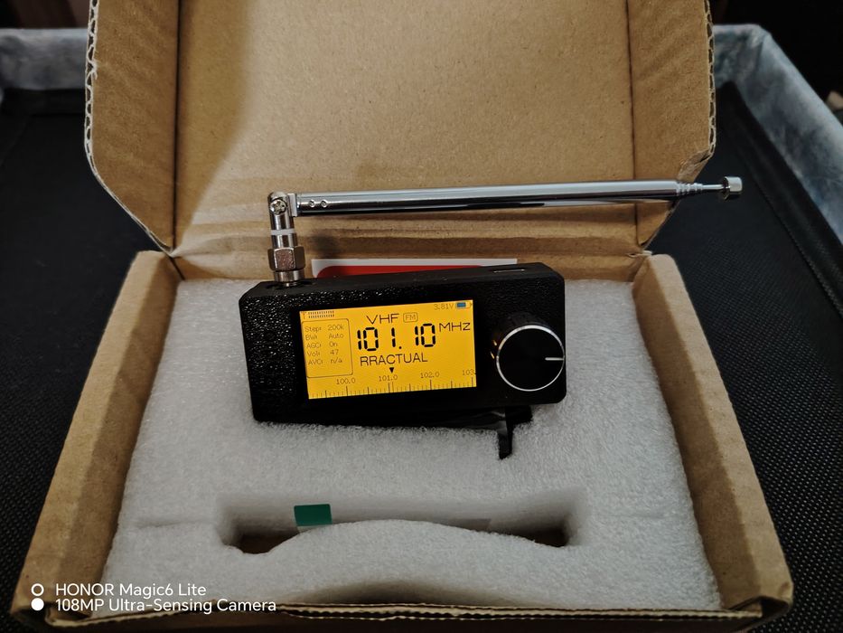 Poket Radio Scaner LSB , USB , AM , FM , MW1...MW3