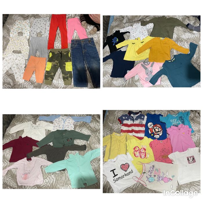 Продам оптом очень много детских вещей новые и б/у