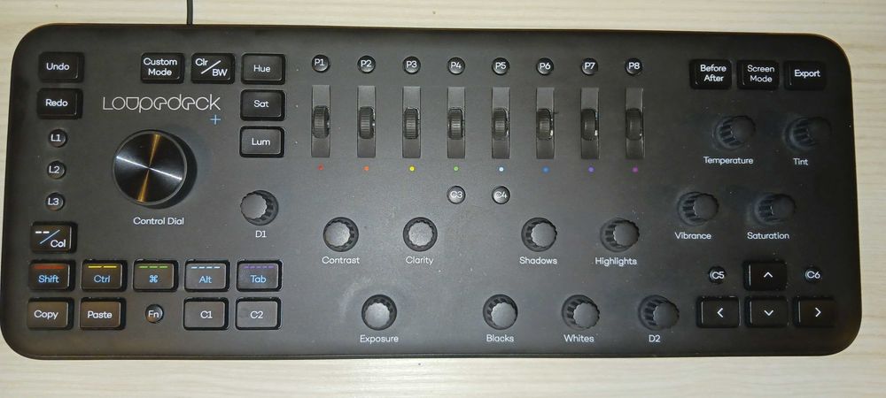 Consola editare foto - video Loupedeck +