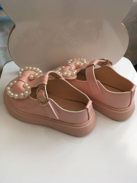 Детски обувки с панделка