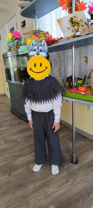 Костюм волка (штаны+маска+манишка)