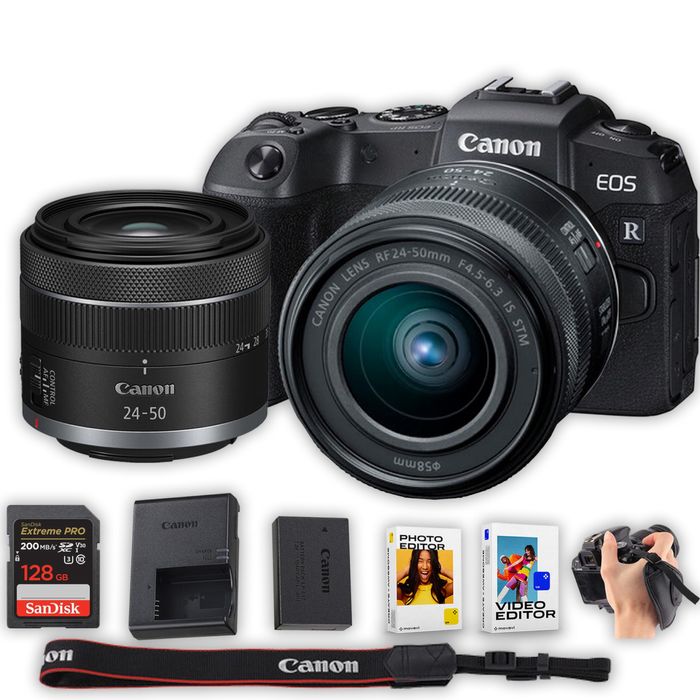 Canon EOS RP 4K RF 24-50mm IS STM professional fotoapparat | Sony