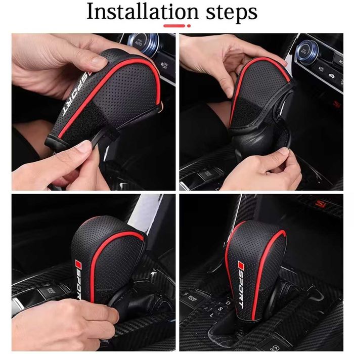 Универсален Калъф за скоростен лост от PU кожа, (НОВ).