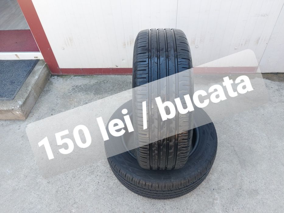 150 lei bucata! Doua anvelope de vara RFT 205 55 r16 Continental 2022