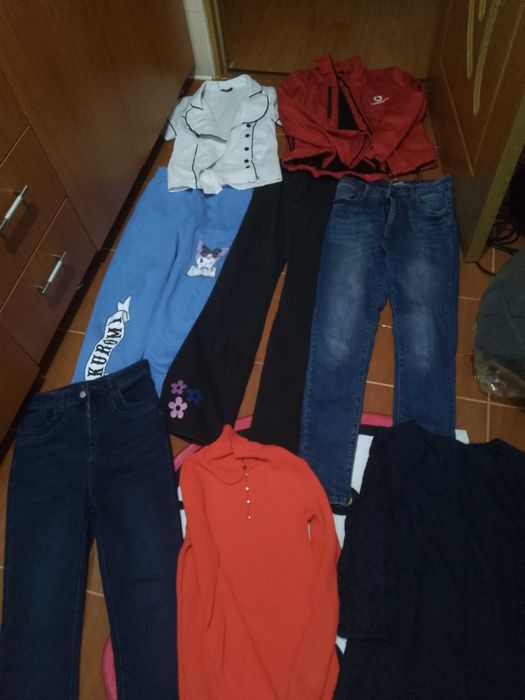 Lot haine fete măsură 36