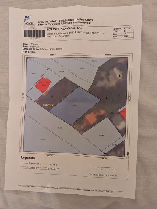 Teren langa sala polivalenta. Prelungirea Craiovei