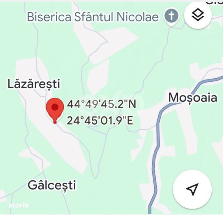 Teren 2.200 mp langa padure, la 11 km de Pitesti – ideal pentru casa