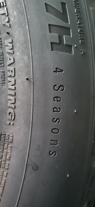 2 anvelope 215 55 16 kumho all season 2019 6,5mm