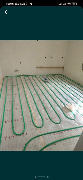 Сантехника теплый пол