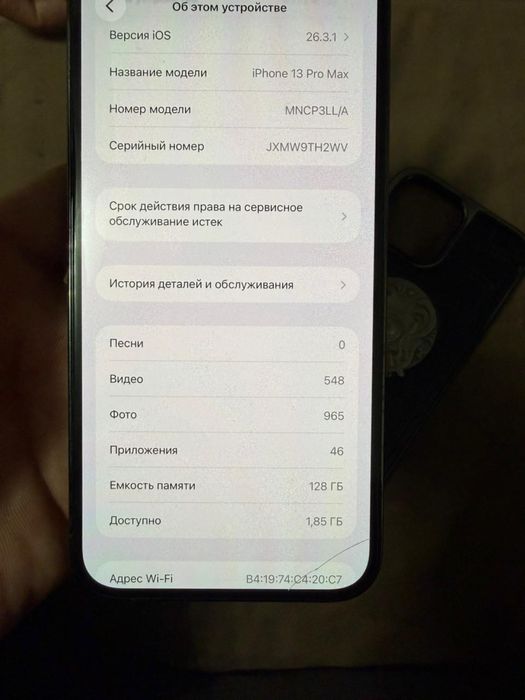 Iphone 13 pro max 128gb