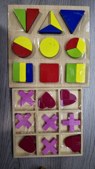 Дървени играчки по метода Монтесори