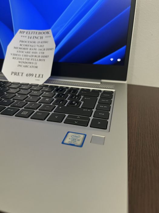 Amanet Royal CB: Laptop Hp EliteBook i5 gen 8 16gb ram 1tb ssd 14inch