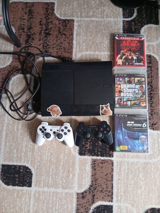 Продам Playstation 3 super slim (прошитая)