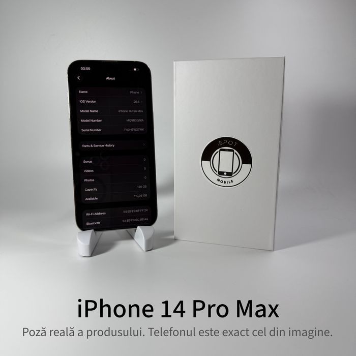 ispotmobile.ro  iPhone 14 Pro Max 128GB Garanție 2 ani